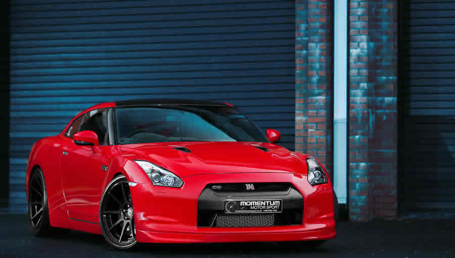 close up of high performance GTR